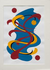 Abstract Gouache